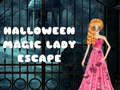 Jeu Évasion de la Dame Magique d'Halloween en ligne