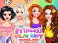Jeu Créateur de liste de princesses en ligne