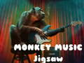 Jeu Puzzle Musical Singe en ligne