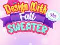 Jeu Crée avec moi : Pull d'automne en ligne