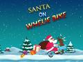 Jeu Père Noël En Moto en ligne