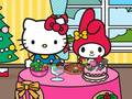 Jeu Dîner de Noël avec Hello Kitty et ses amis en ligne