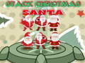 Jeu Empile le Père Noël de Noël en ligne