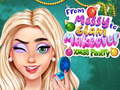 Jeu De Désordonné à #Glam: Maquillage de Fête de Noël en ligne
