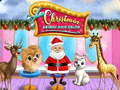 Jeu Salon de transformation des animaux de Noël en ligne
