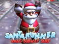 Jeu Santa Runner Surf dans le métro de Noël en ligne