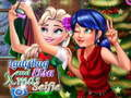 Jeu Selfie de Ladybug et Elsa pour Noël en ligne