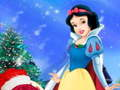 Jeu Blanche-Neige Noël Habillage en ligne