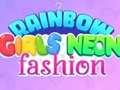 Jeu Mode Néon des Filles Arc-en-Ciel en ligne