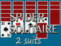 Jeu Solitaire Spider 2 Couleurs en ligne