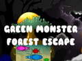 Jeu Évasion de la forêt du Monstre Vert en ligne