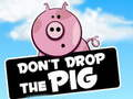 Jeu Ne laisse pas tomber le cochon en ligne