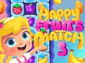 Jeu Fruits Heureux Match3 en ligne