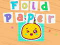 Jeu Plier le papier en ligne