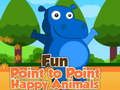 Jeu Animaux Heureux: Amusement en Point à Point en ligne