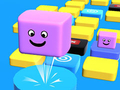 Jeu Cube Sauteur Empilé 3D en ligne