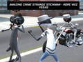 Jeu Crime incroyable : Étrange bonhomme de bâton corde Vice Vegas en ligne