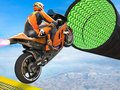 Jeu Conduite de cascades de motocyclette en ligne