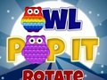 Jeu Hibou Pop It Tourner en ligne