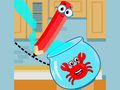Jeu Dessin du crabe rouge en ligne