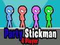 Jeu Fête Stickman 4 Joueurs en ligne