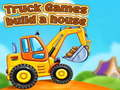 Jeu Jeux de camions : construire une maison en ligne