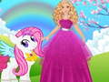 Jeu Barbie et le habillage de Poney en ligne