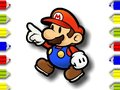 Jeu Retour à l'école : Colorisation de Mario en ligne