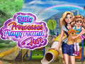 Jeu Le terrain de jeu des petites princesses en ligne