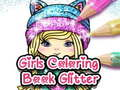 Jeu Livre de coloriage pour filles avec paillettes en ligne