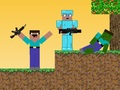 Jeu Noob contre Pro : Apocalypse Zombie en ligne