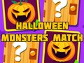 Jeu Halloween Monsters Match en ligne