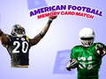 Jeu Match de Cartes Mémoire Football Américain en ligne