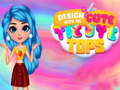 Jeu Conçois avec moi des tops tie-dye mignons en ligne