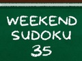 Jeu Sudoku Weekend 35 en ligne