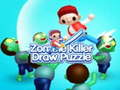 Jeu Tueur de Zombies : Puzzle à Dessiner en ligne