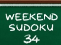 Jeu Sudoku Week-end 34 en ligne