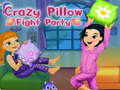 Jeu Fête de Pyjama de Combat de Coussin Fou en ligne