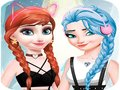 Jeu Habillage et Maquillage d'Elsa et Anna en ligne