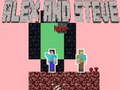 Jeu Alex et Steve Nether en ligne