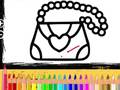 Jeu Livre de coloriage pour filles : Sacs en ligne