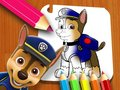 Jeu Livre de coloriage Pat'Patrouille en ligne