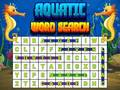Jeu Recherche de mots aquatique en ligne