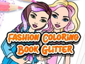 Jeu Livre de coloriage mode avec paillettes en ligne
