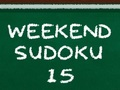 Jeu Sudoku Week-end 15 en ligne