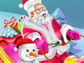 Jeu Concevez le traîneau du père Noël en ligne