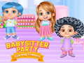 Jeu Jeux de soins pour enfants à la fête de la baby-sitter en ligne