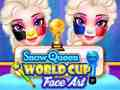 Jeu Coupe du monde Reine des neiges Art du visage en ligne