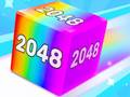 Jeu Cube Chaîne : Fusion 2048 en ligne