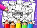 Jeu Livre de coloriage des Tortues Ninja en ligne